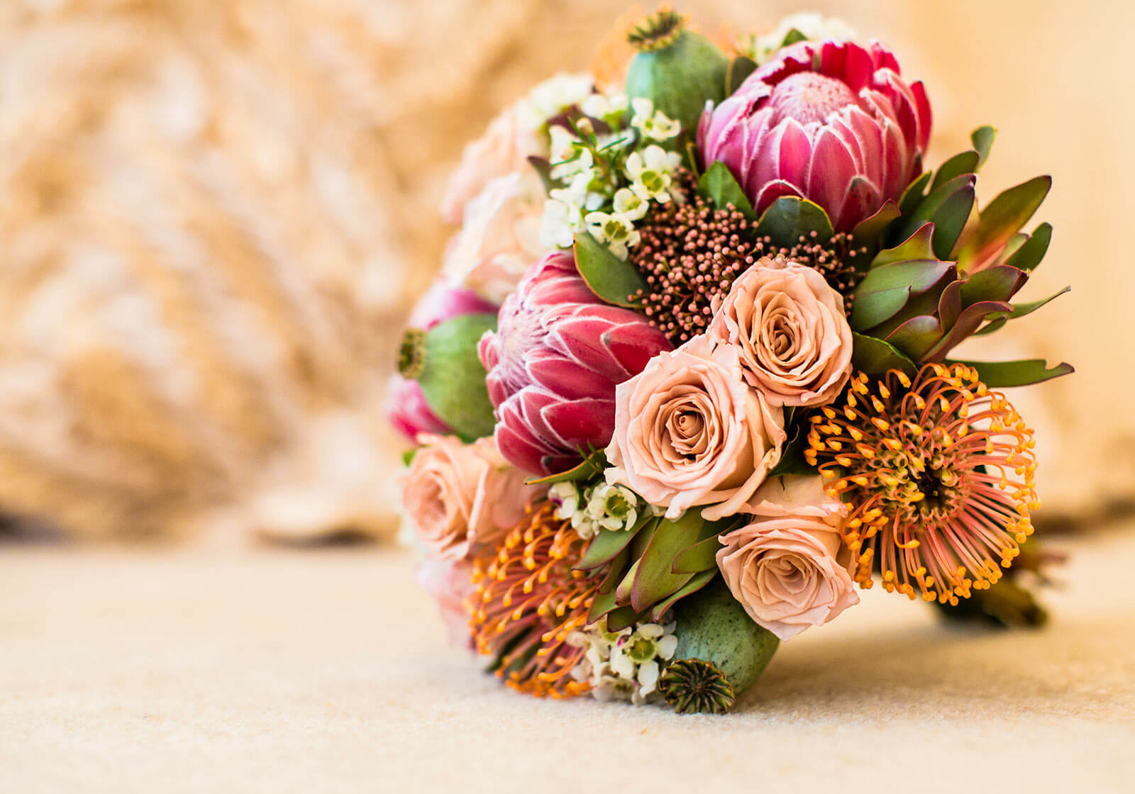 Bouquet, Fremantle Wedding Photography by Peter Adams-Shawn