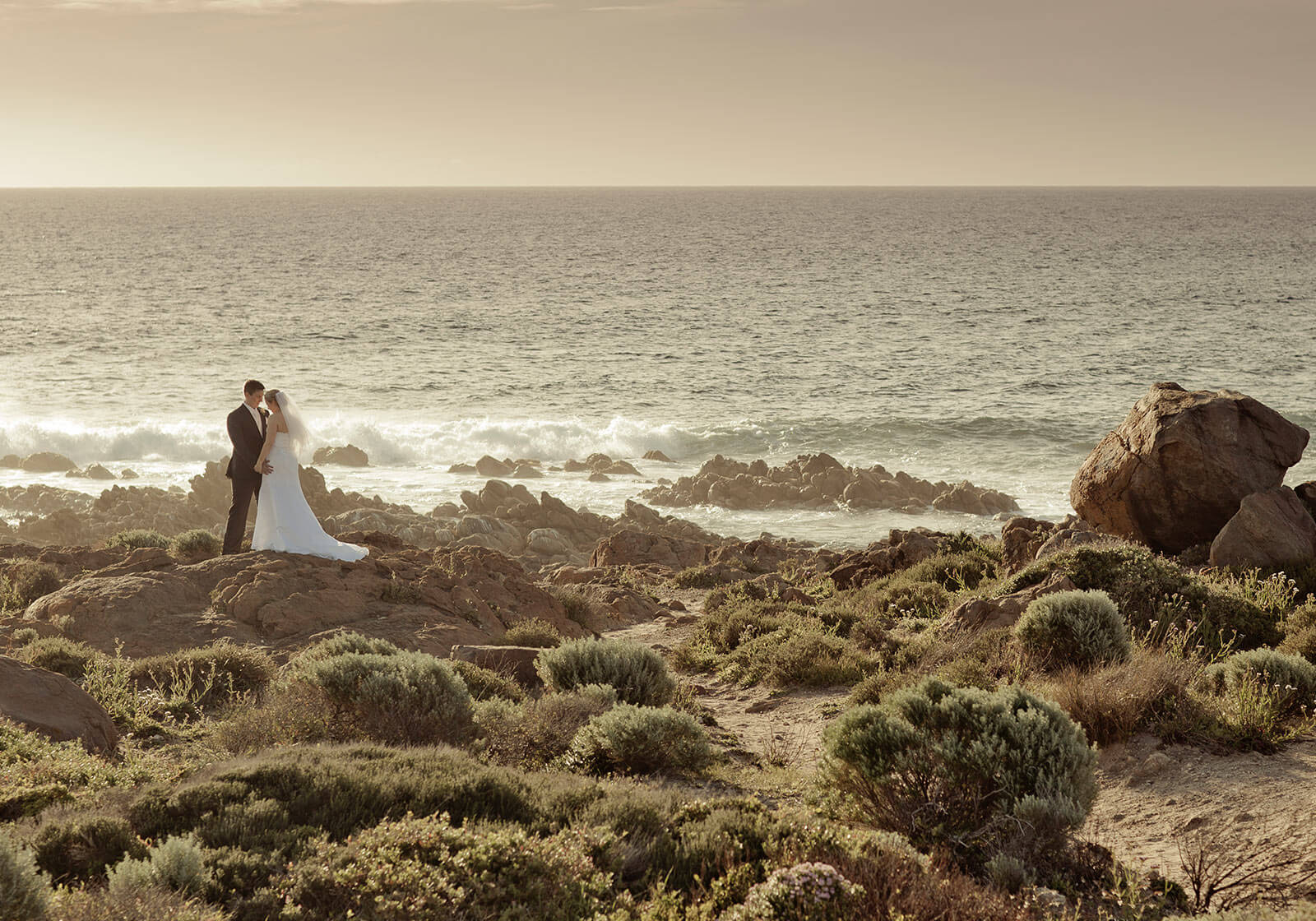 Smiths Beach, Yallingup Wedding Photography by Peter Adams-Shawn